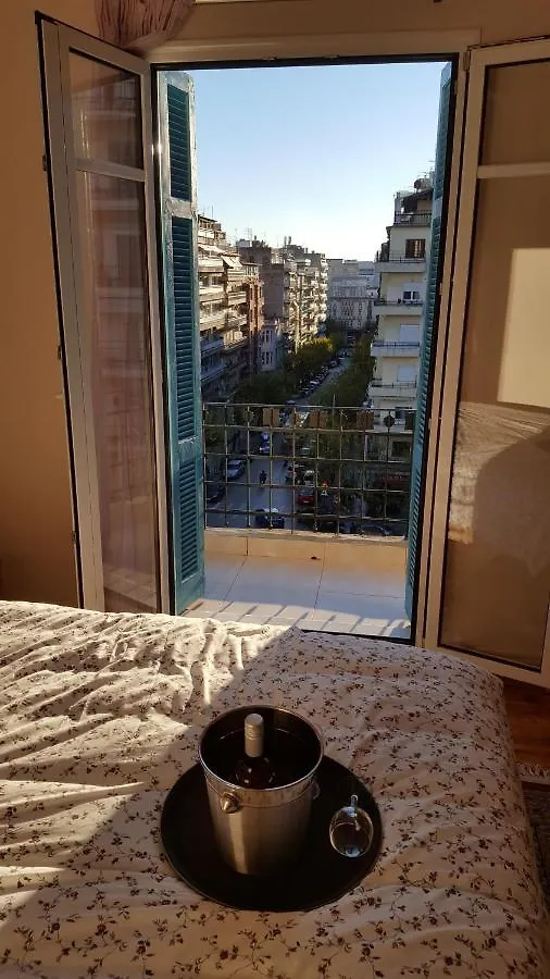 Elegant Top-Floor Apartment With Skyline City View Thessaloniki Greece